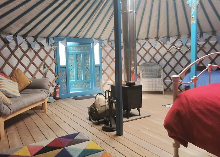 Glamping Yurts Near Newquay